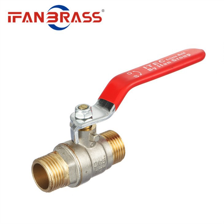 Long Handle Male Thread Brass Ball Valve