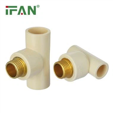 CPVC Male Tee Brass